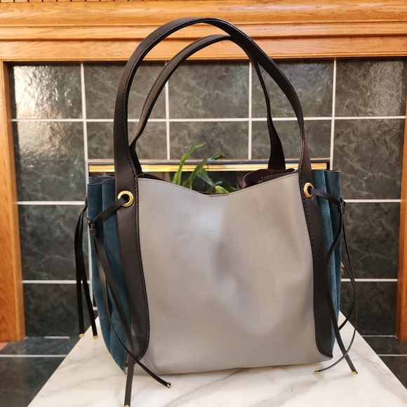 Coach Harmony Colorblock Hobo Handbag - Picture 2 of 16